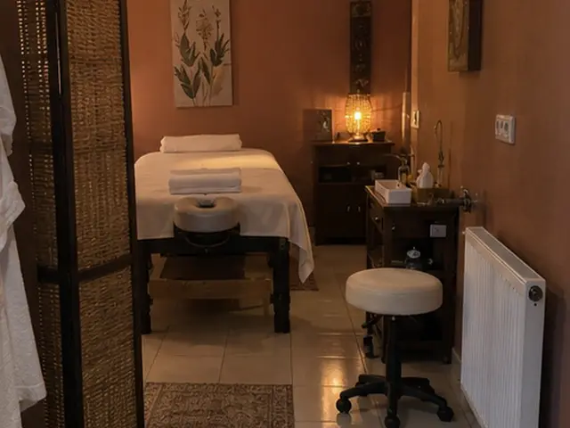 Paravanlı, mumla aydınlanan masaj odası — Osmangazi, Masaj Salonun